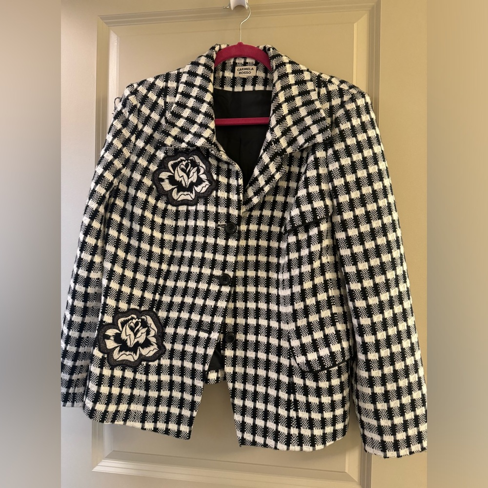 Stunning Spanish designer Carmela Rossi Jacket size 16